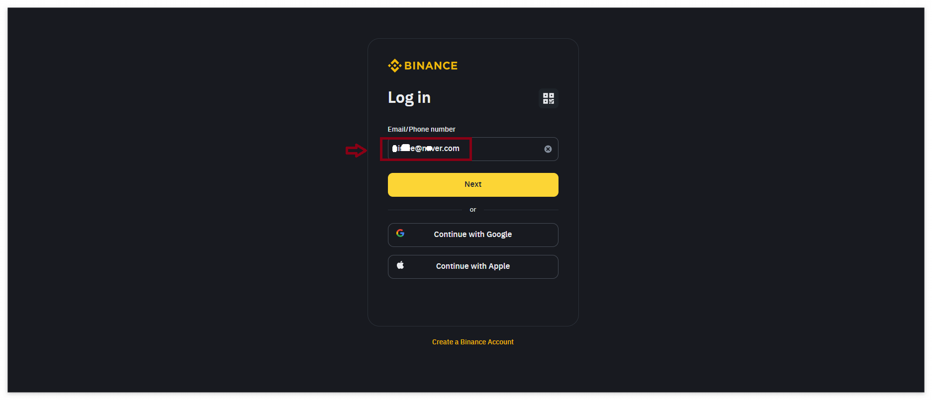업비트에서 해외거래소 바이낸스 송금하는 방법6
