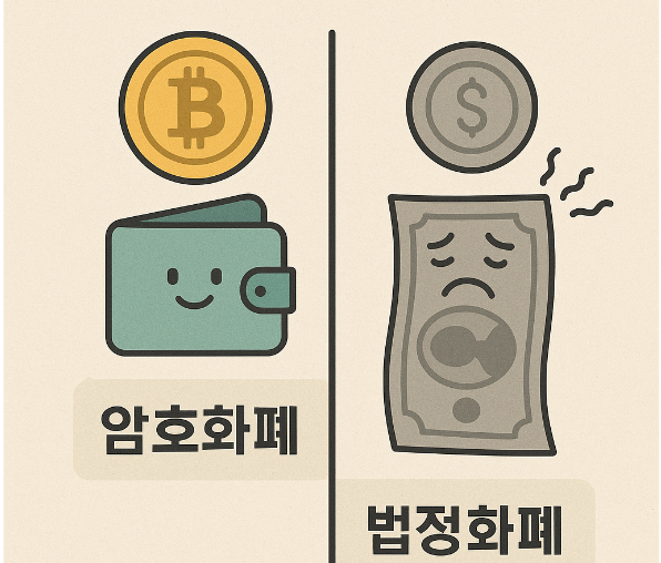 2025 암호화폐와 법정화폐의 진짜 차이
