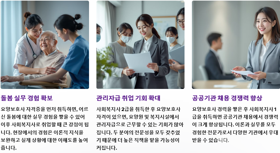 자격증 함께 취득하면 좋다