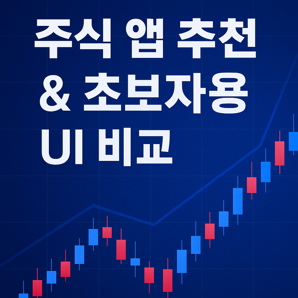 2025 사회초년생 주식 앱 추천 TOP 3 (UI 비교 완벽정리!)