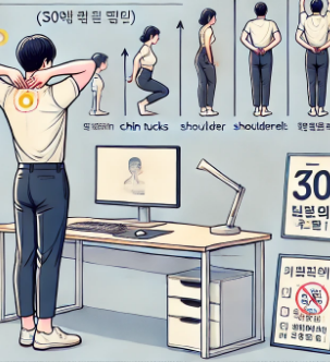 잘못된 자세 영향, 책상 앞 교정 루틴 구성법, 앱 및 도구