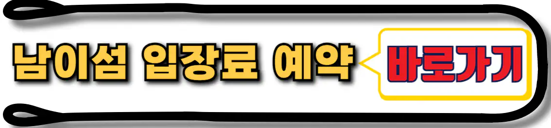 남이섬 입장료 구입