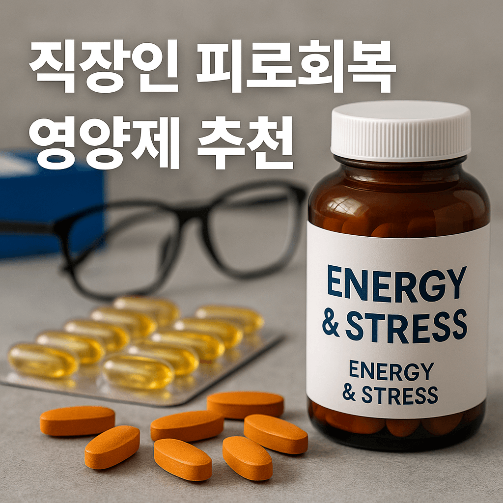 직장인 피로회복 영양제 추천