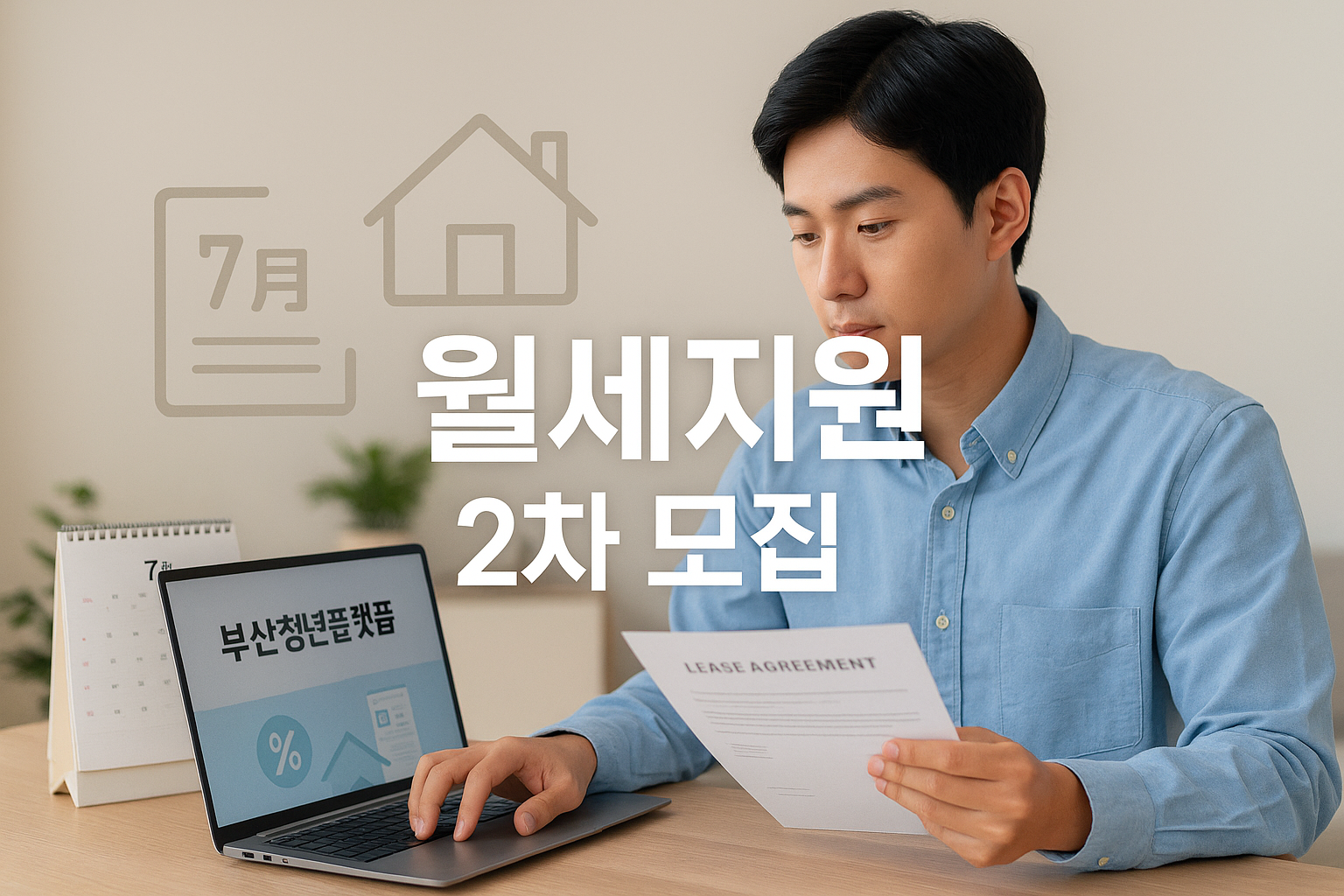 2025 부산시 청년월세지원 2차 모집
