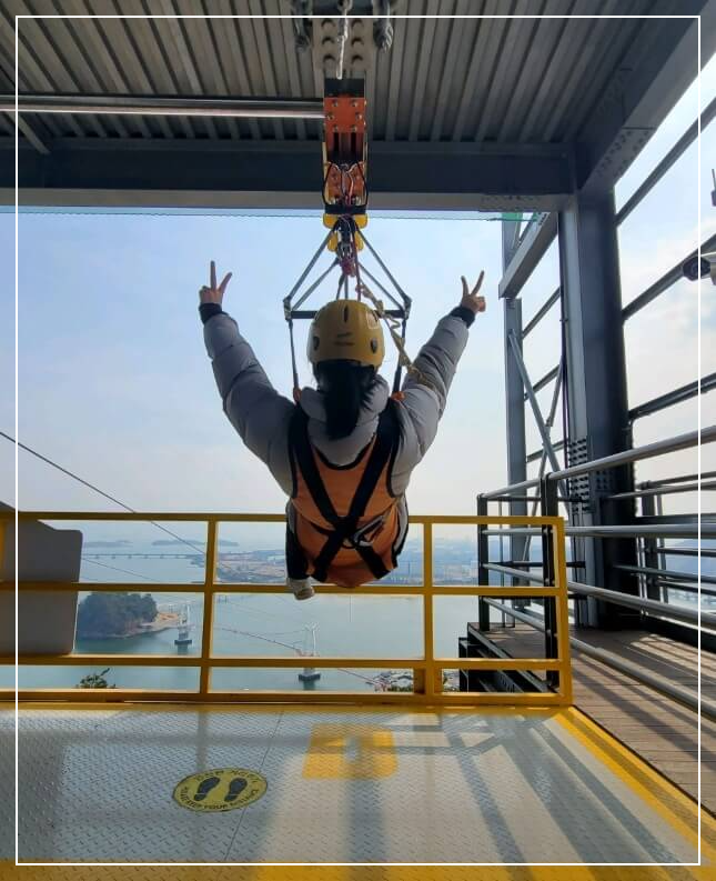 광양 가볼만한곳 베스트10 섬진강 별빛 스카이 짚와이어