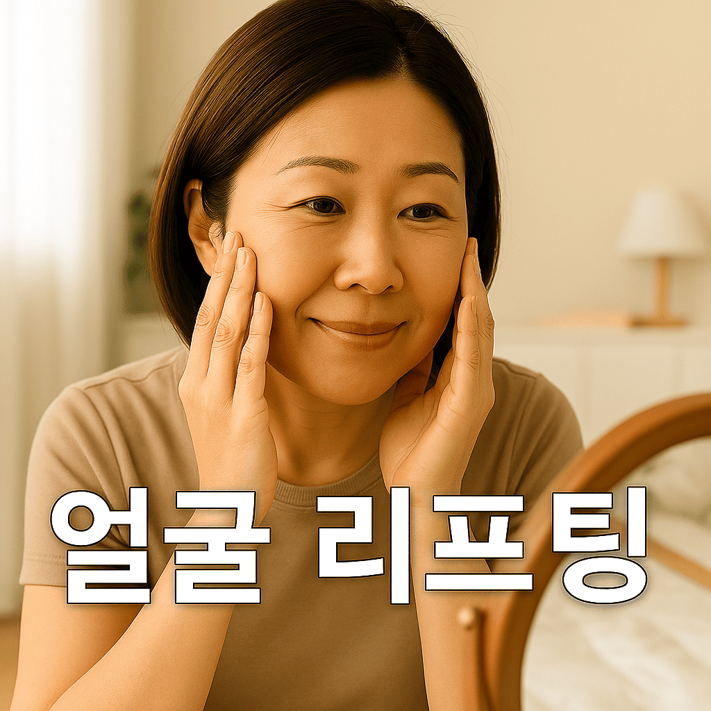 생활습관으로 돕는 얼굴 리프팅