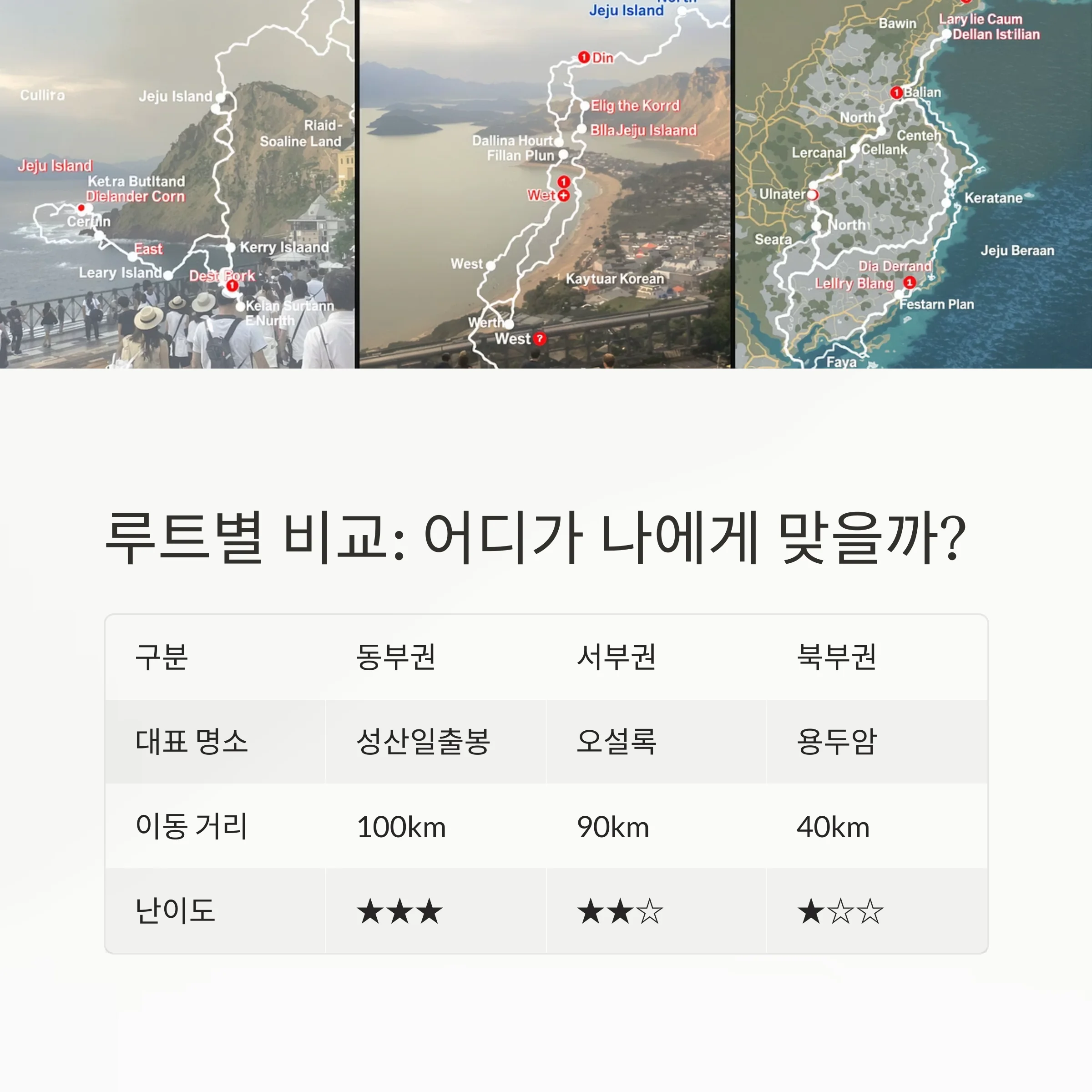 연차 하루로 충분한 제주도 당일치기