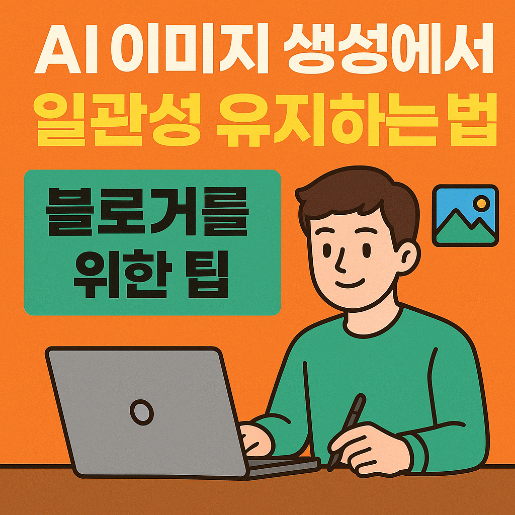 AI 이미지 생성에서 일관성 유지하는 법