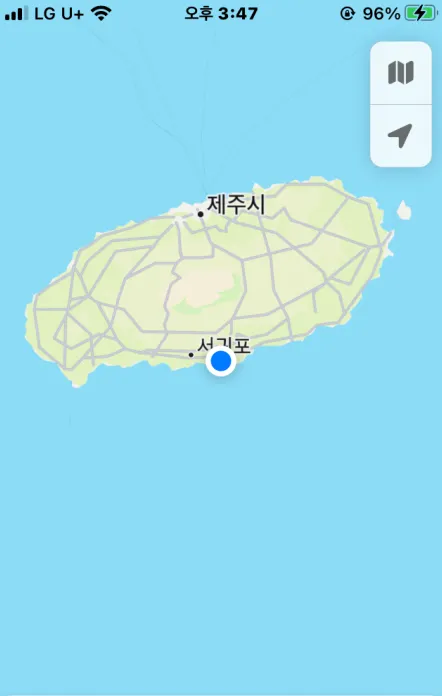 IOS 지도 앱