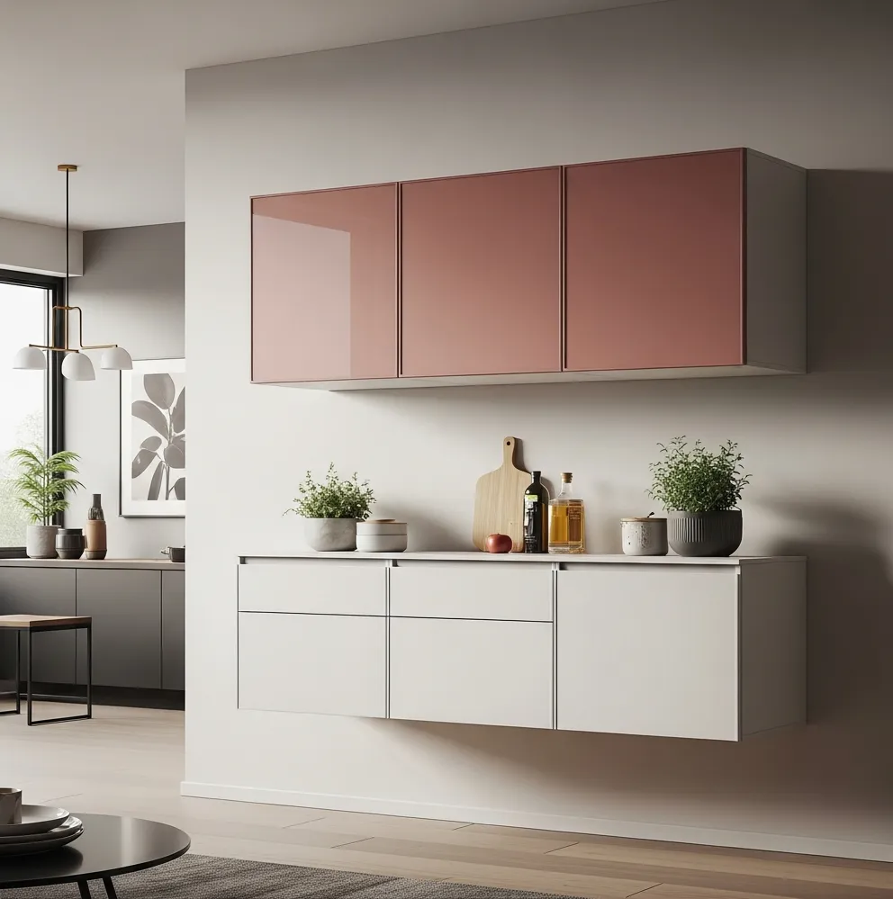 미니멀 모듈 수납 주방