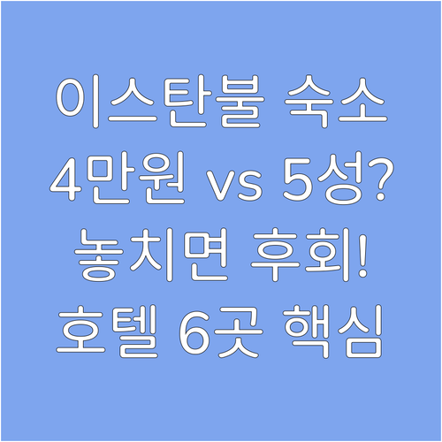 4만원대 가성비부터 5성급 럭셔리까지..
