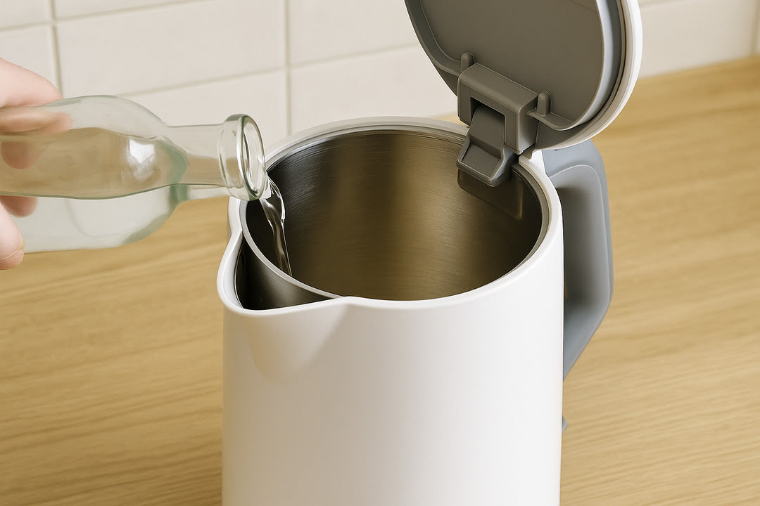 커피포트 물때 제거 세척법 사진