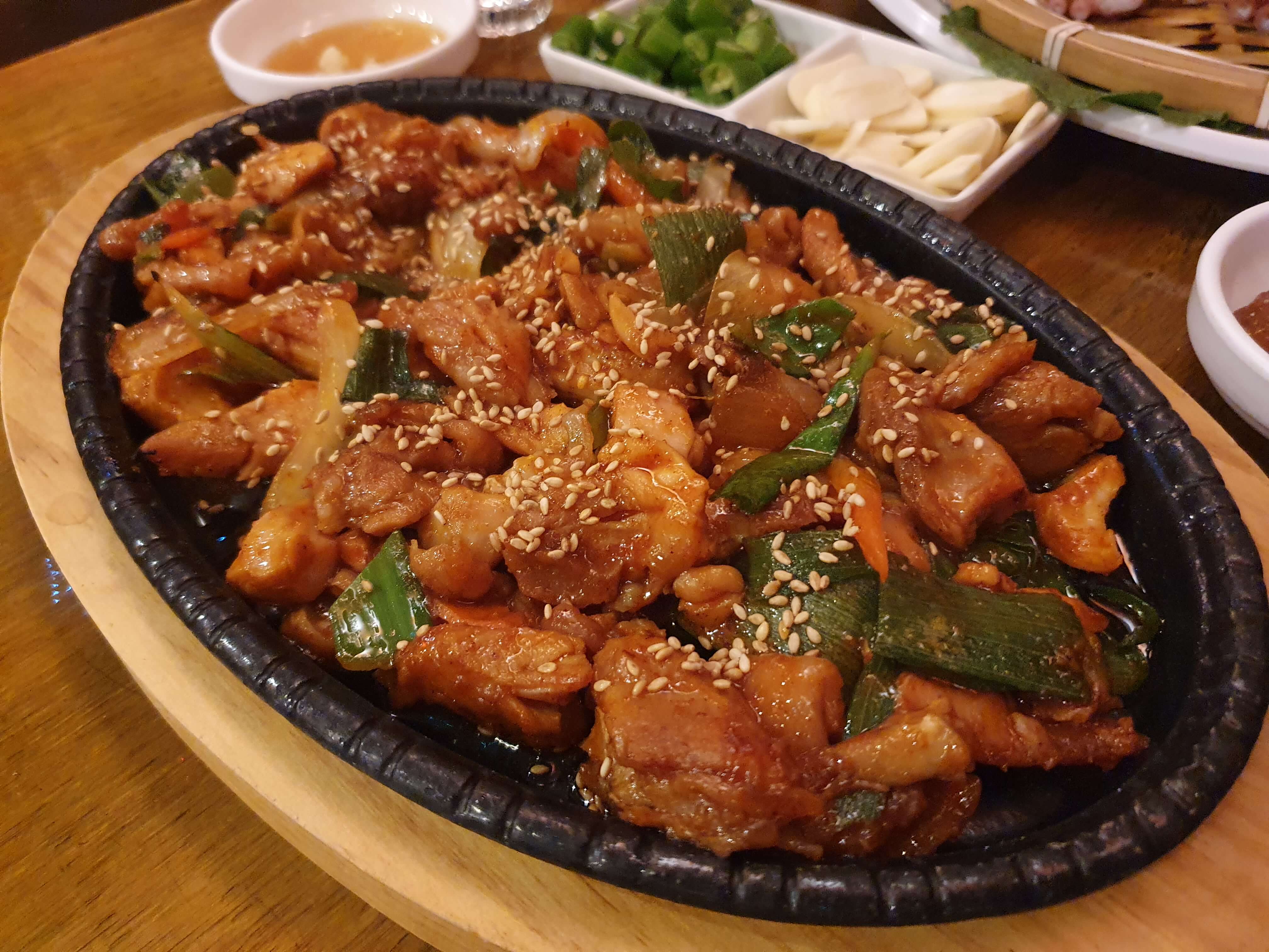 숯불닭갈비