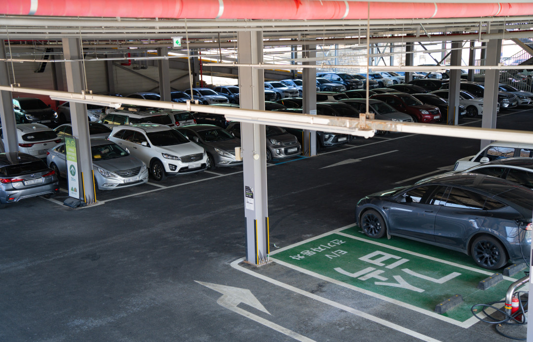 영흥 수목원 주차장