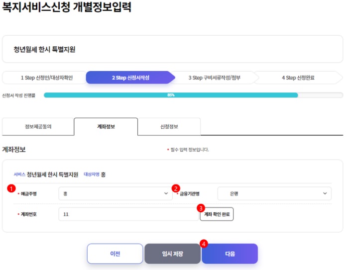 청년월세지원금