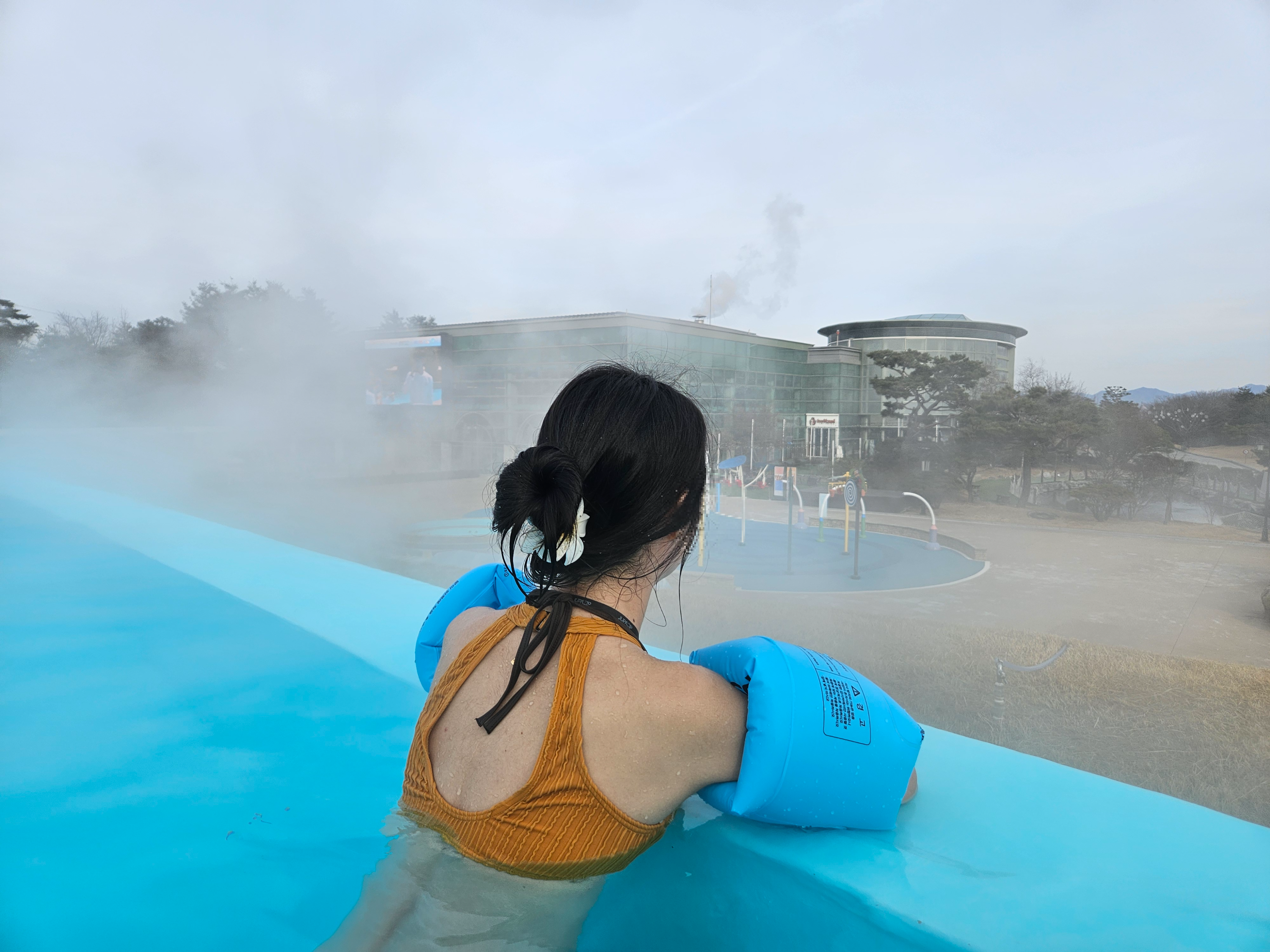이천 테르메덴 실외풀