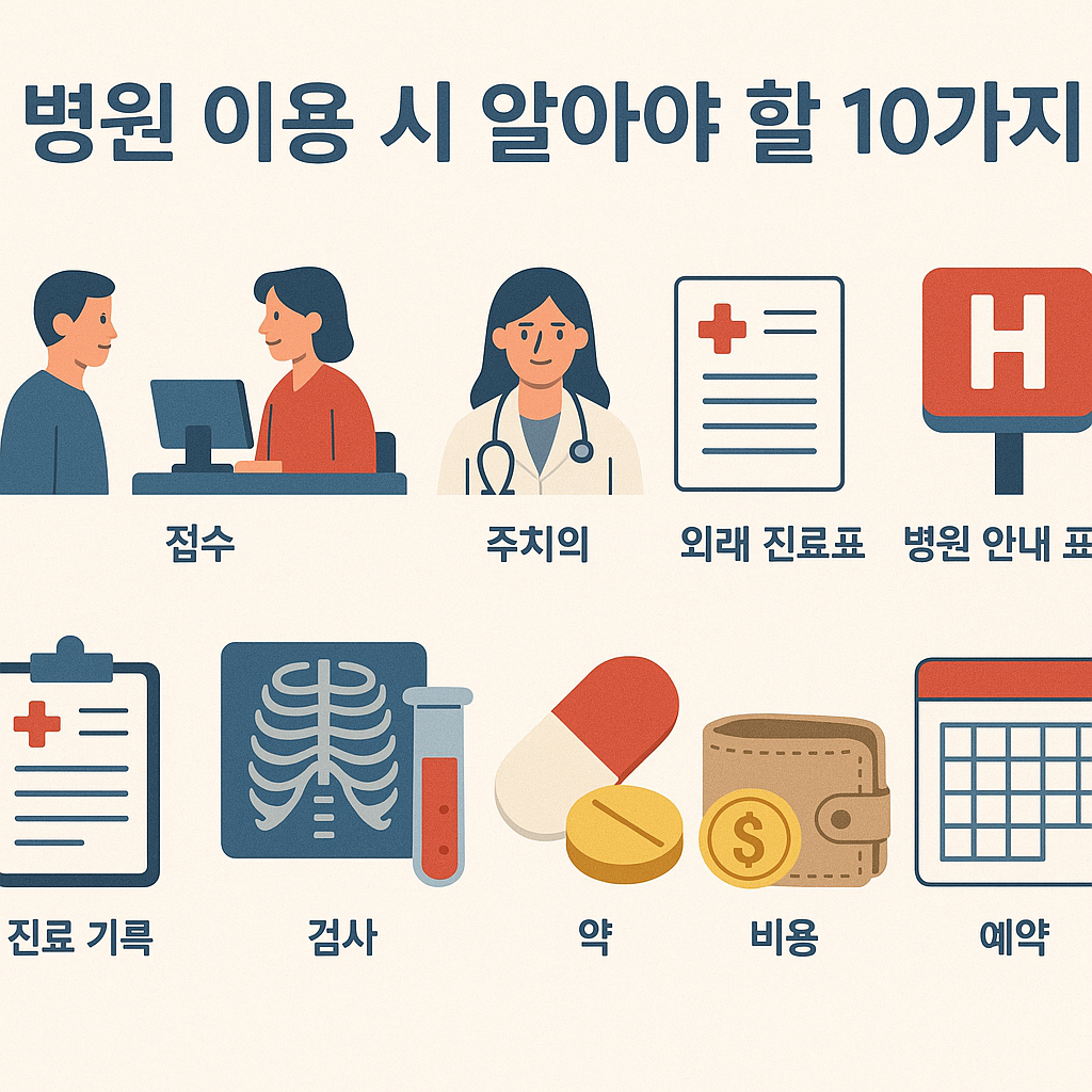 병원 이용시 꼭 알아야 할 10가지