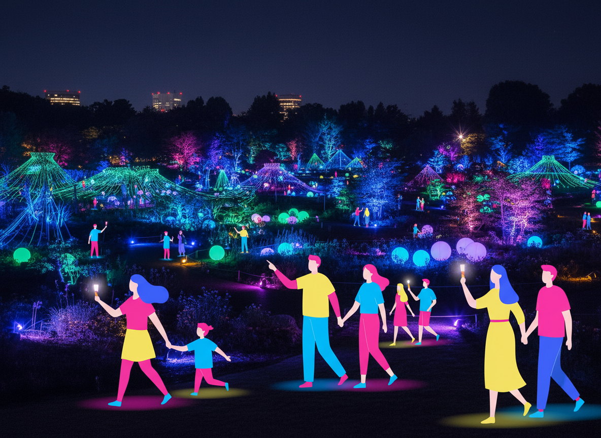 2026 오사카 야간 전시 팀랩 보태니컬 보타니컬 가든 티켓 예약 위치 시간