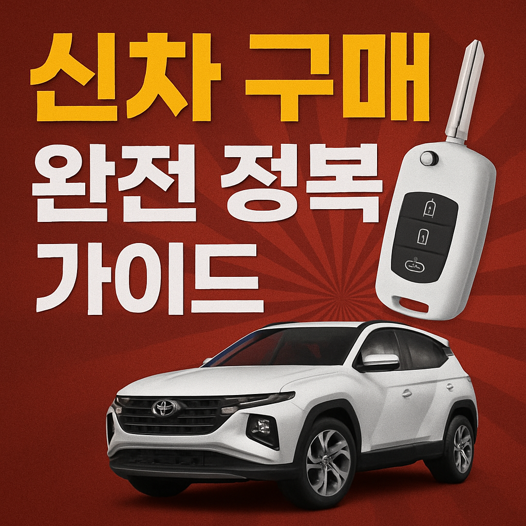 신차 구매 요령 옵션 결제 방법 계약 시 주의 할 점 인수 등록 절차