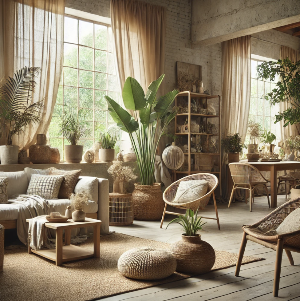 네추럴 인테리어 &ndash; 자연을 담은 편안한 공간