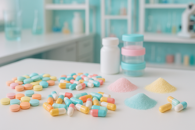 정제 vs 캡슐 vs 분말 영양제