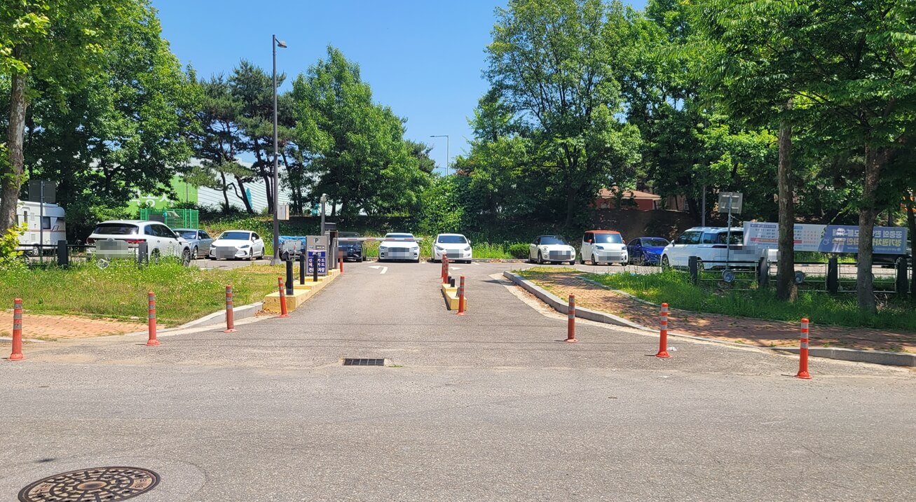 남동구 공영주차장 게이트