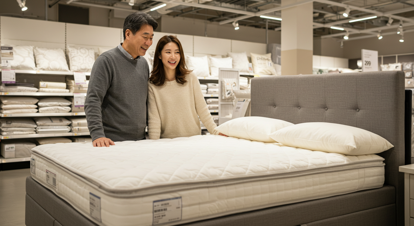 슈퍼싱글 침대 브랜드별 사이즈