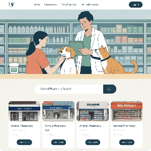 부산 동물약국 찾기 이미지