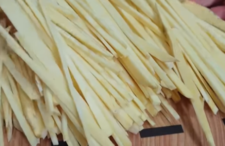 에어프라이어-고구마-채썰기