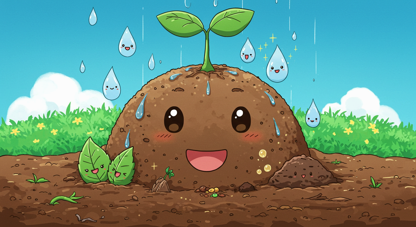 살아있는 흙 만들기, 단순한 가드닝을 넘어 작은 생태계를 창조하는 일