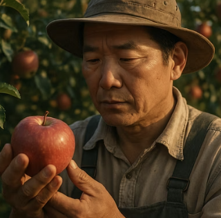 빨갛고 맛있는 사과 수확의 핵심, 사과나무 인공수분과 봉지 씌우기