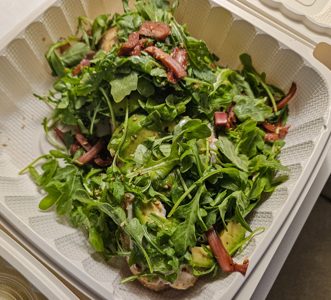 아일랜드 빈티지 커피 브런치 샐러드