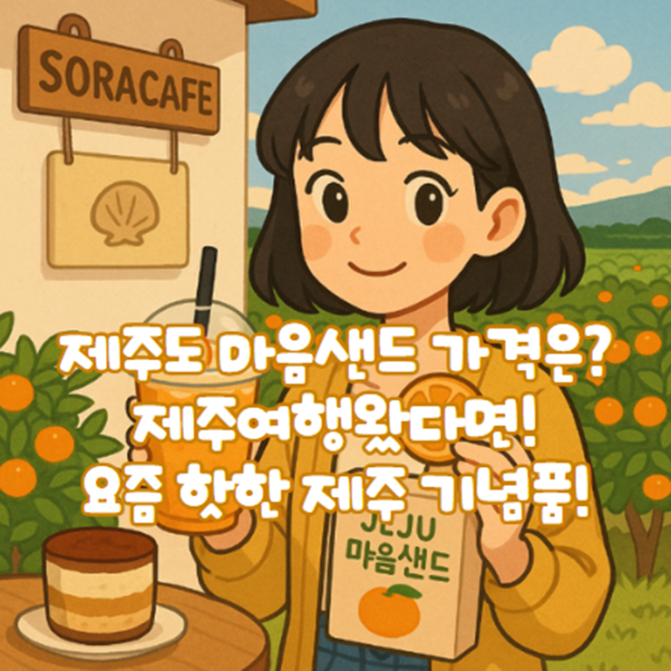제주도_마음샌드_가격_제주공항_파리바게트_핫한_제주_기념품1