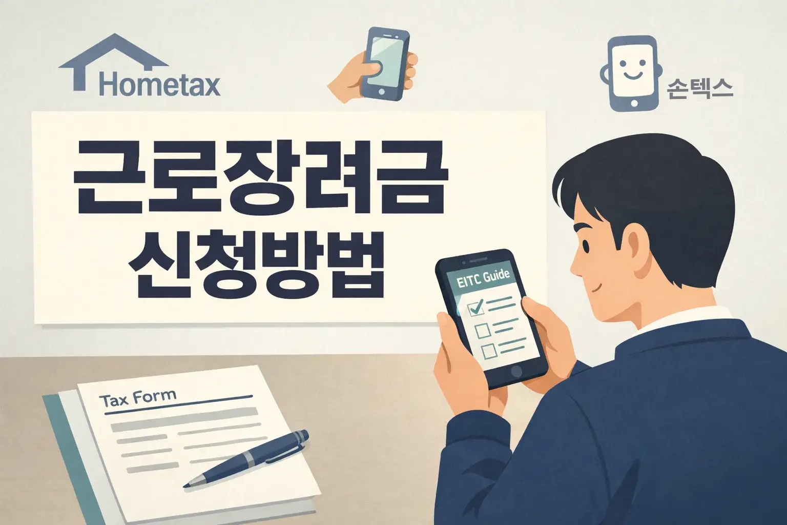 근로장려금 지급일 2025년 기준을 확인할 때 신청 안내와 조회 흐름을 함께 이해하도록 정리한 이미지