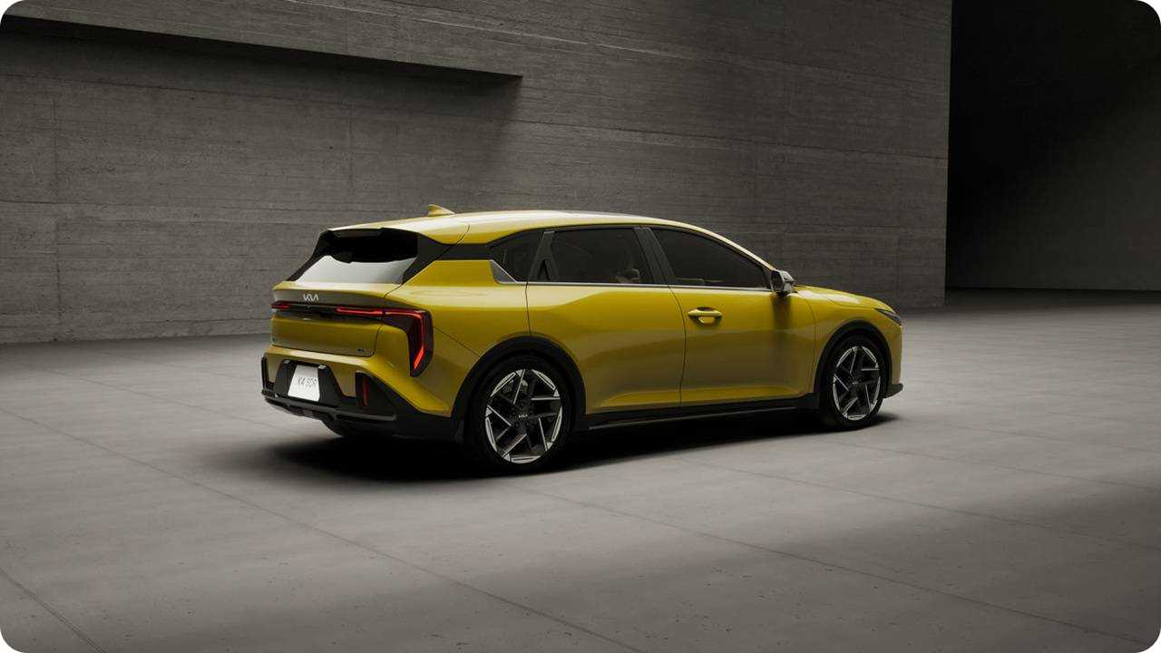 K4 해치백 외관 디자인