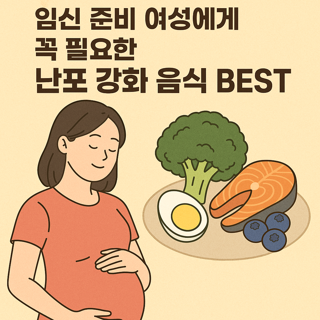 임신 준비 중 난포 건강에 좋은 음식 10가지 총정리