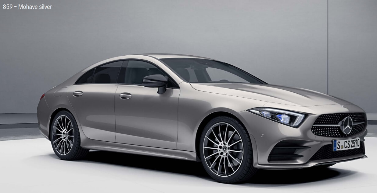 벤츠 CLS Coupe - Mohave silver(색상 코드 : 859)