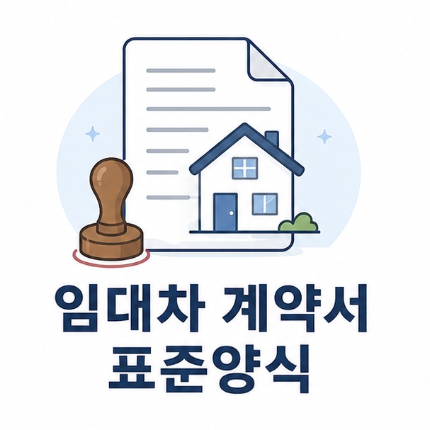부동산 임대차 계약서 표준양식 안내