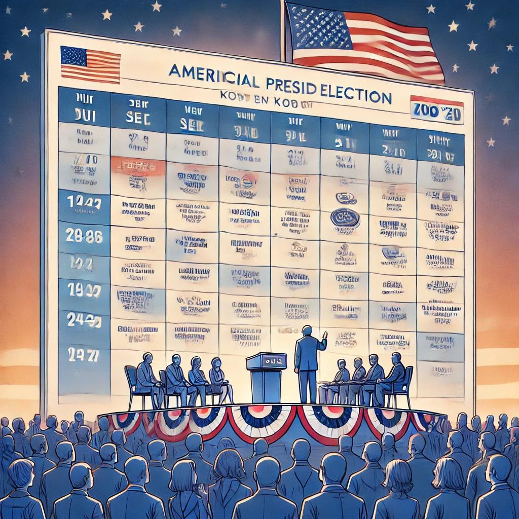 미국 대통령 선거 일정 한국 시간