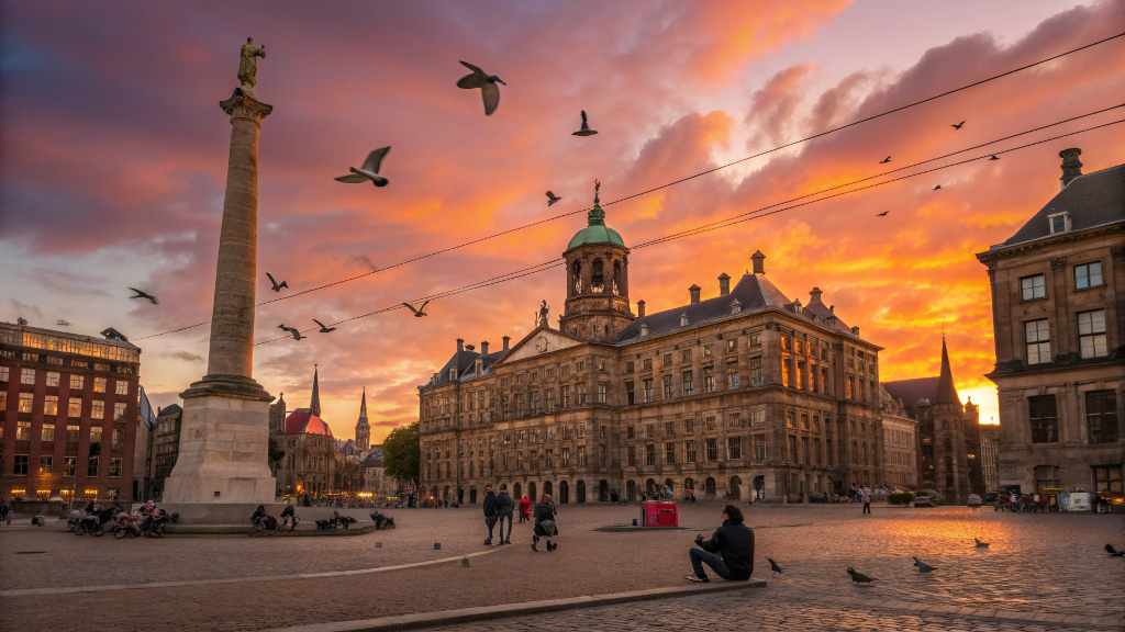 암스테르담 담 광장(Dam Square) 관련 사진