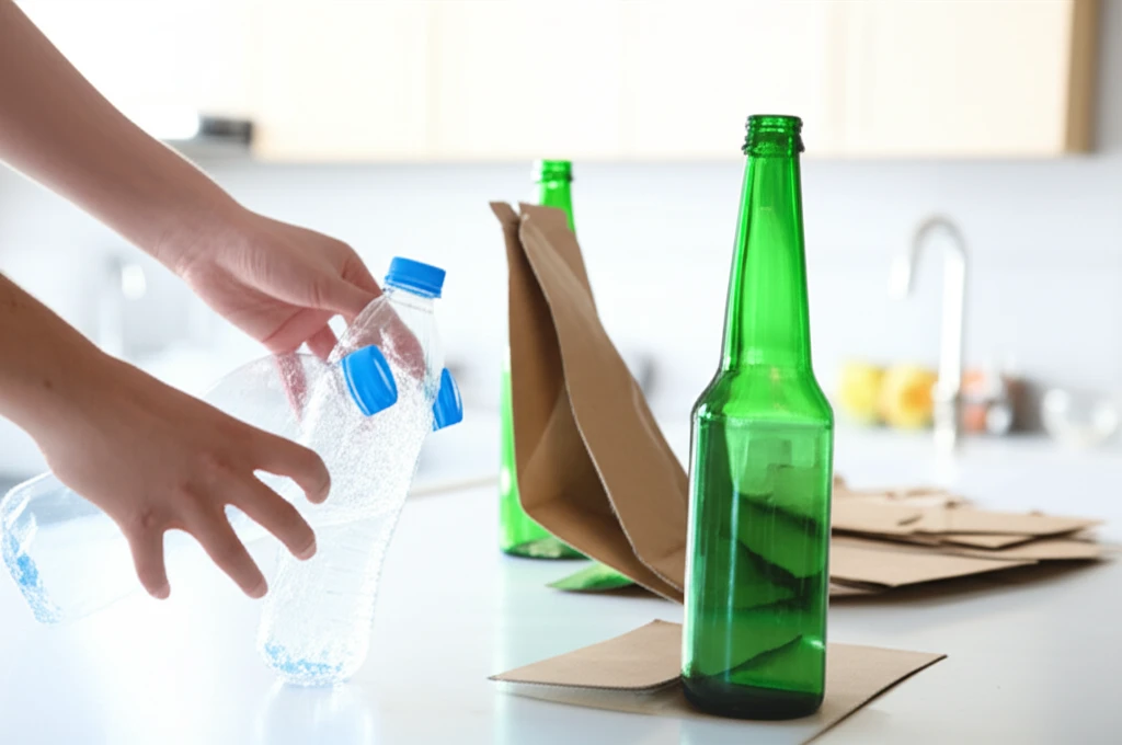 재활용쓰레기 품목별 분리: 행당동 배..