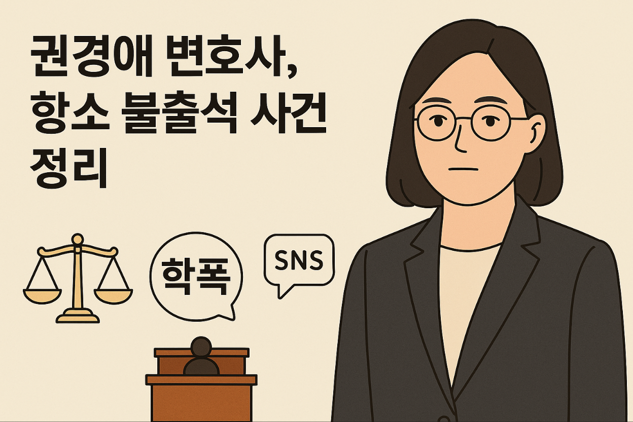 권경애 변호사 프로필, 권경애 논란, 박주원 학폭 사건, 항소심 불출석, 쌍방불출석, 변호사 징계