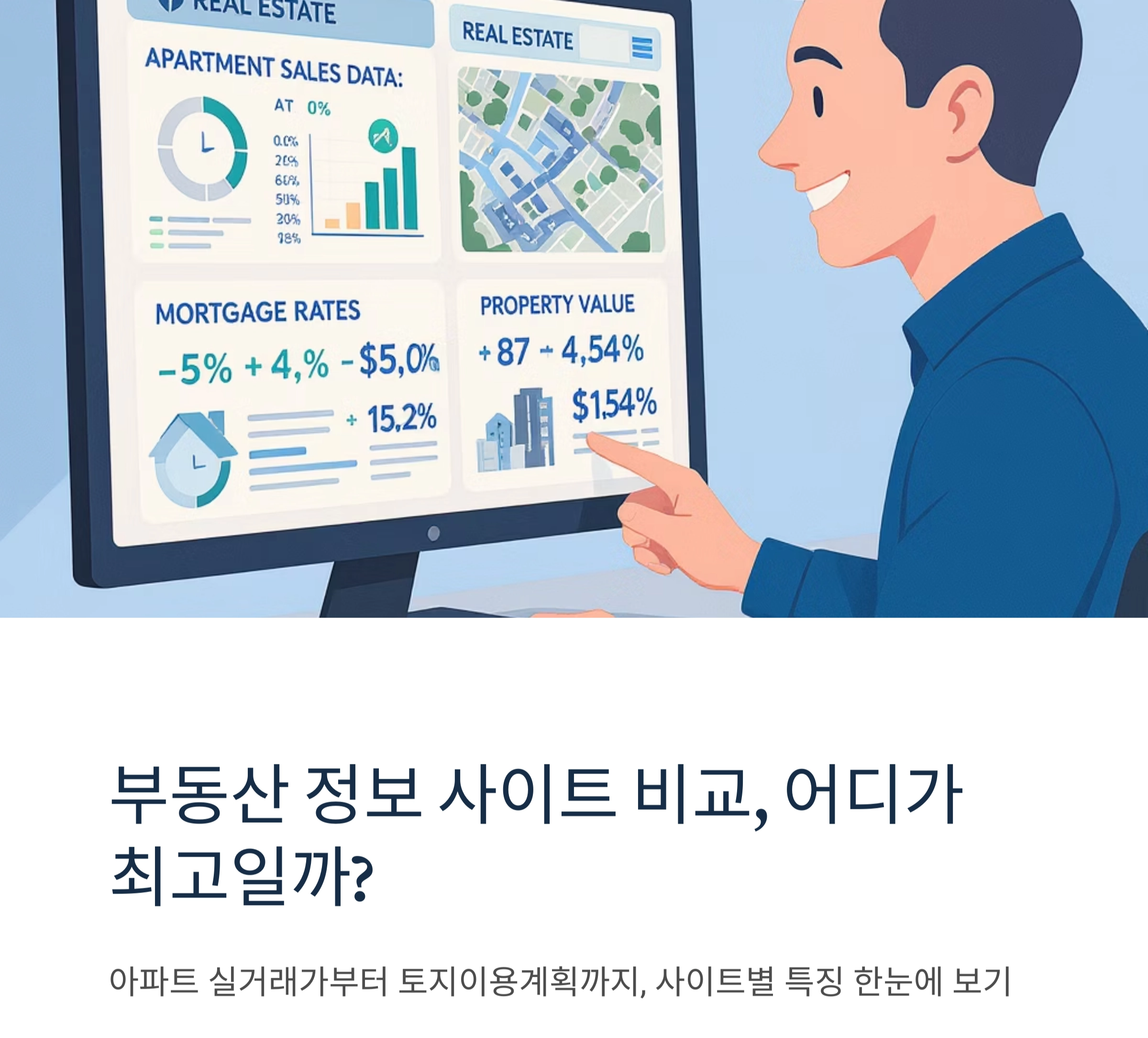 부동산 정보 사이트 비교, 어디서 찾아보는 게 가장 좋을까?