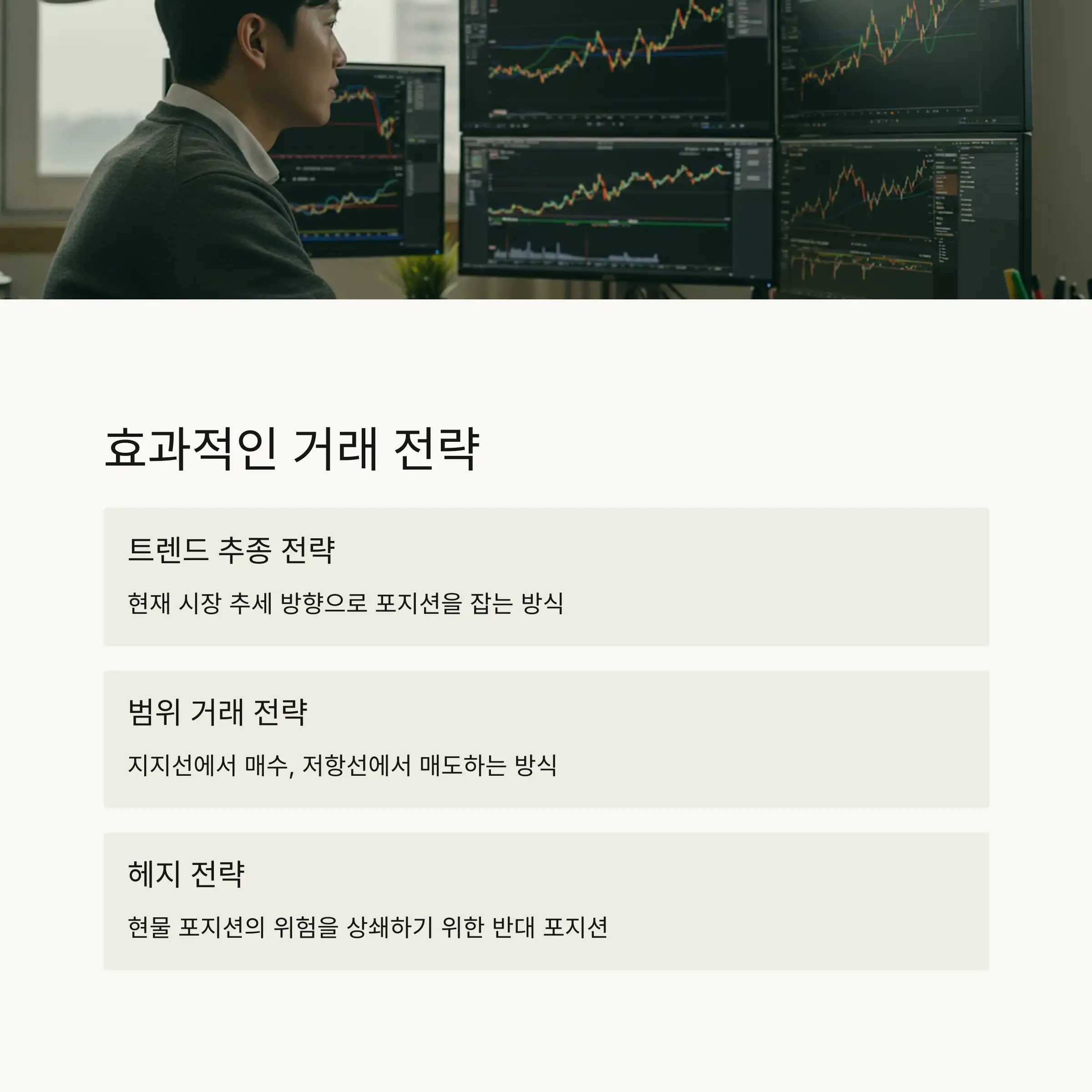 🧠 효과적인 마진/선물 거래 전략