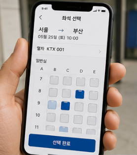 코레일톡 예매 