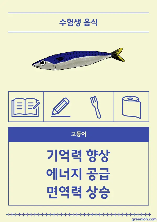 수험생에게-좋은-음식-고등어