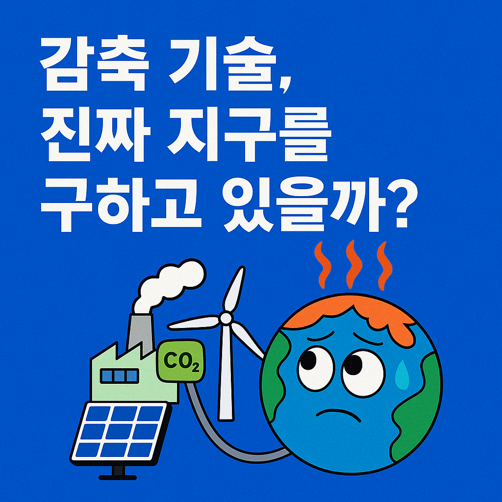 &quot;감축 기술, 통계와 현실 사이의 간극을 들여다보다&quot;