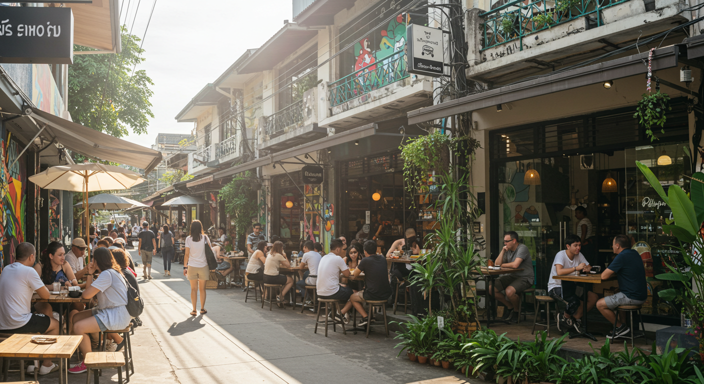 님만해민 카페 거리