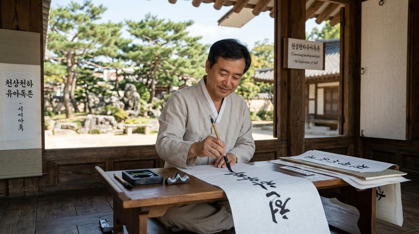 천상천하유아독존