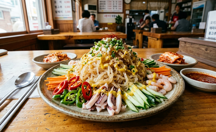 해파리냉채 레시피 (핵심 포인트, 조리법, 겨자소스 황금비율)